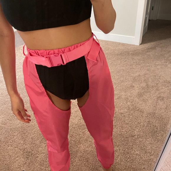 Pink Cargo Rave Chaps - Picture 4 of 6